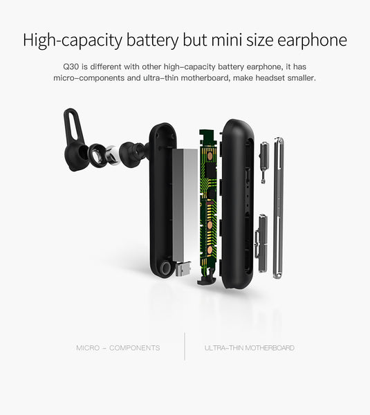 QCY Q30 business wireless headphone Bluetooth V4.2 earphone