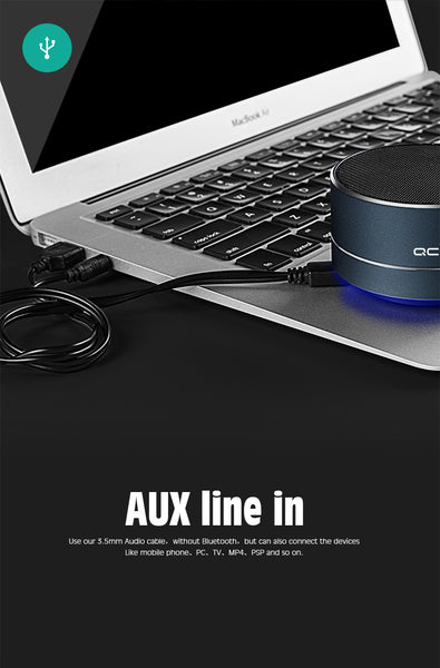 QCY A10 Bluetooth 4.1 speaker mini portable loudspeaker