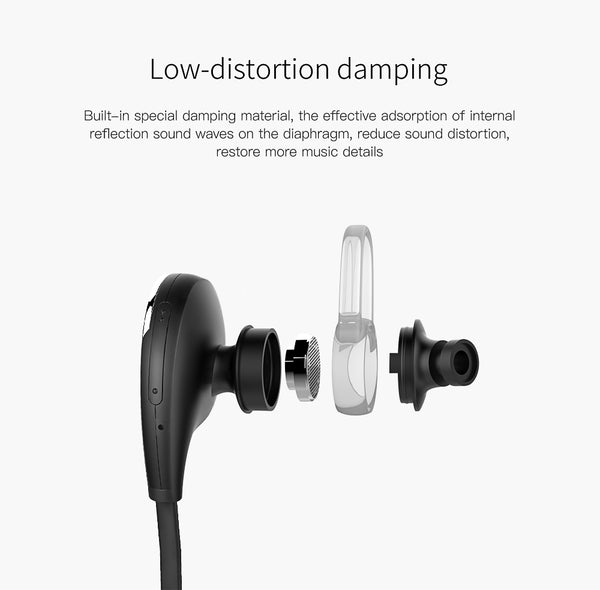 wireless sports headphones Bluetooth 4.1 in-ear headset gamer sweatproof earphones