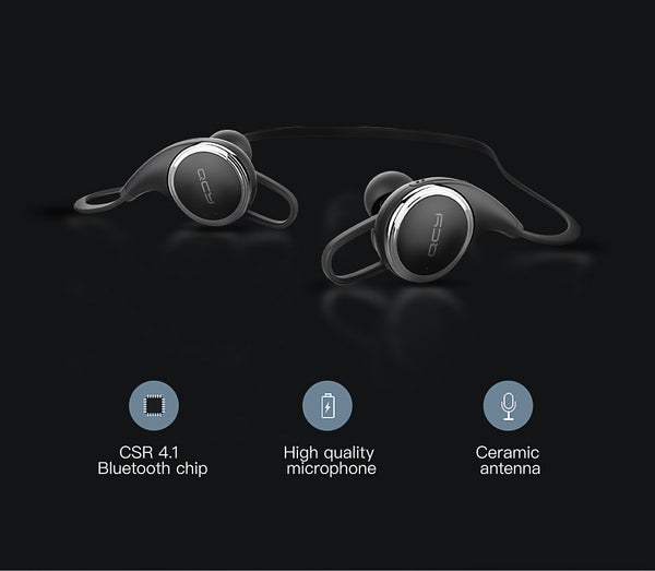 wireless sports headphones Bluetooth 4.1 in-ear headset gamer sweatproof earphones