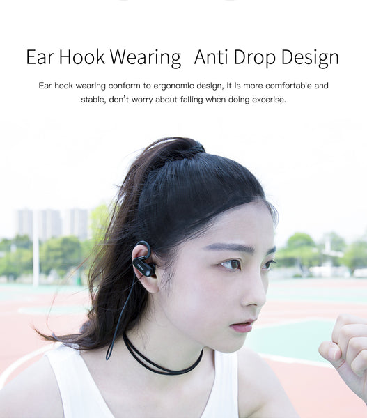 Waterproof headphones wireless sports bluetooth V4.1 headset