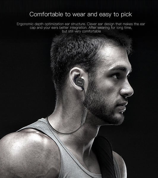 QY12 magnetic switch sports headphones wireless Bluetooth earphones