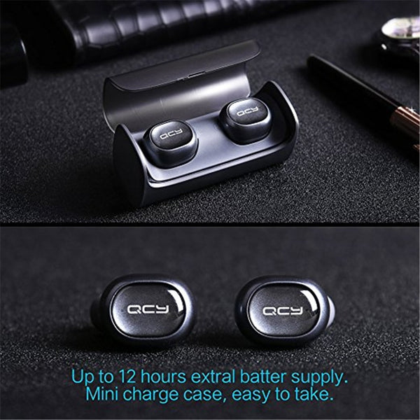 Mini Dual V4.1 Wireless Earphones Bluetooth Headphones with Charging Case