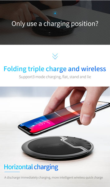 Collapsible Qi Wireless Charger