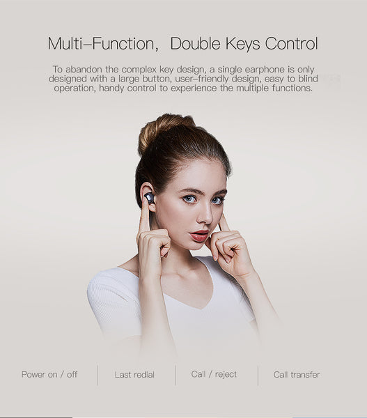 Q29 Bluetooth Headphones Mini TWS V4.2 Wireless Earphones