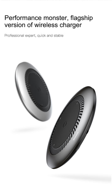 Fast Wireless Charging Pad With Silent Fan