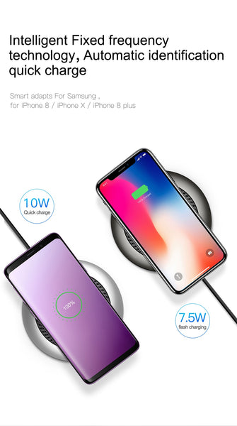 Fast Wireless Charging Pad With Silent Fan