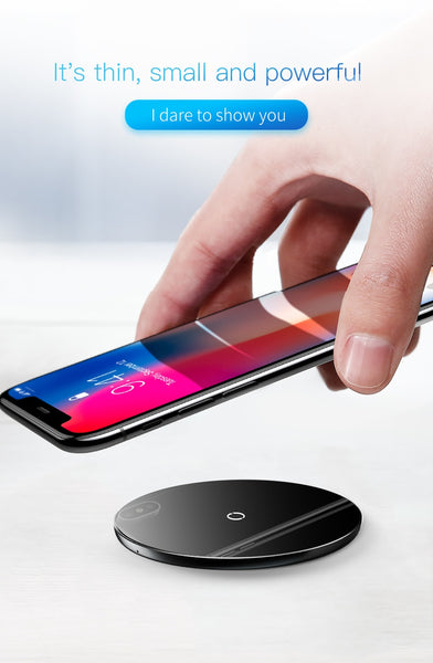 Transparent Glass Wireless Charging Pad