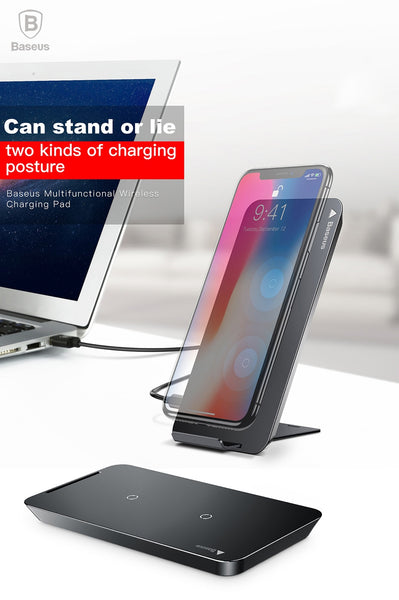 Fast Qi Wireless Safe Charging Desktop Charging Stand