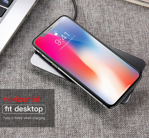 Fast Qi Wireless Safe Charging Desktop Charging Stand