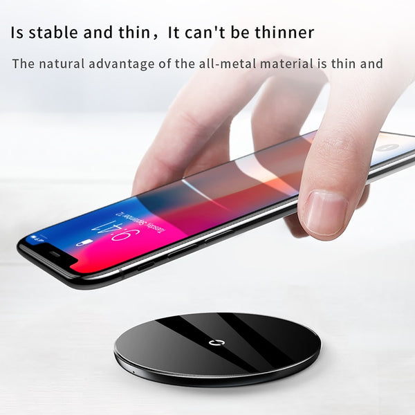 Transparent Glass Wireless Charging Pad