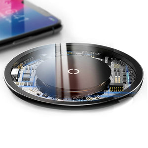 Transparent Glass Wireless Charging Pad