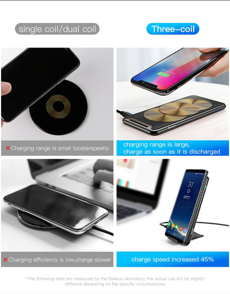 Desktop Wireless Charger Wireless Charging Pad Station