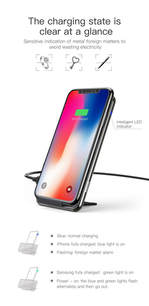 Desktop Wireless Charger Wireless Charging Pad Station