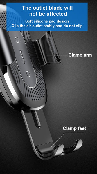 Fast Wireless Car Charger and Charging Mount Holder