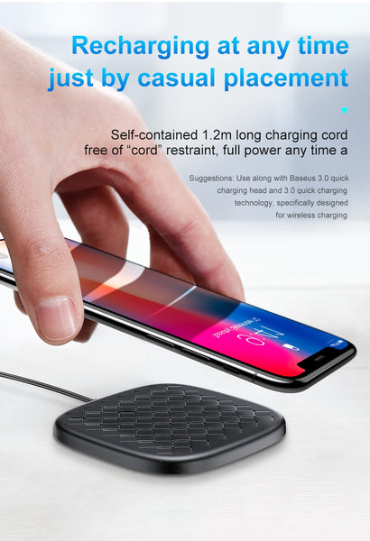 Ultra Thin TPU QI Wireless Charger