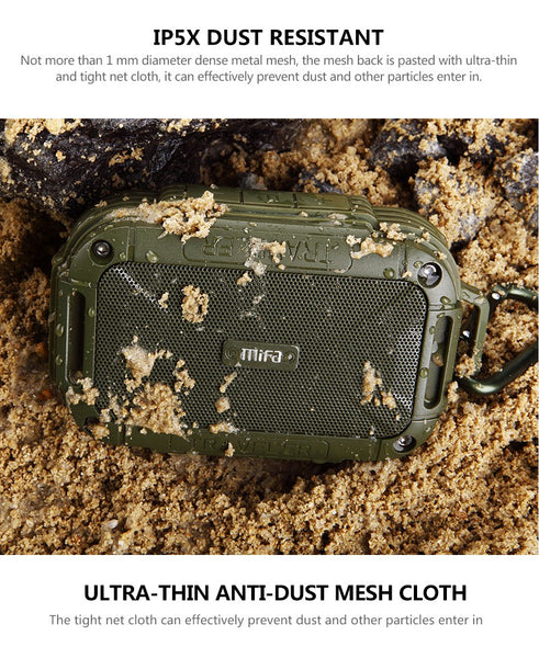 MIFA F7  Bluetooth 4.0 Speaker IP56 Dust Proof speaker