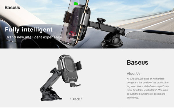 Baseus Qi Fast  Car Wireless Charger