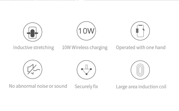 Baseus Qi Fast  Car Wireless Charger