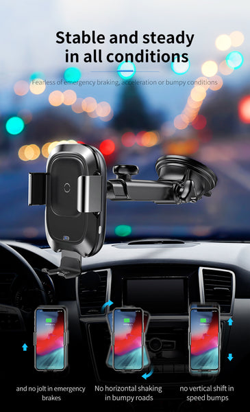 Baseus Qi Fast  Car Wireless Charger