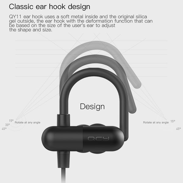 QCY QY11 sports noise cancelling earphone wireless headset