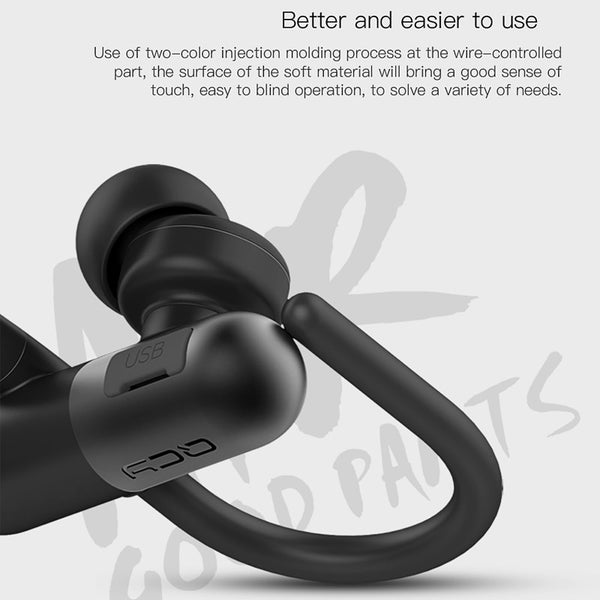 QCY QY11 sports noise cancelling earphone wireless headset