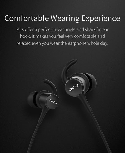 IPX5-Rated Sweatproof Earphone Bluetooth 4.2 Wireless Sports Running Earphones