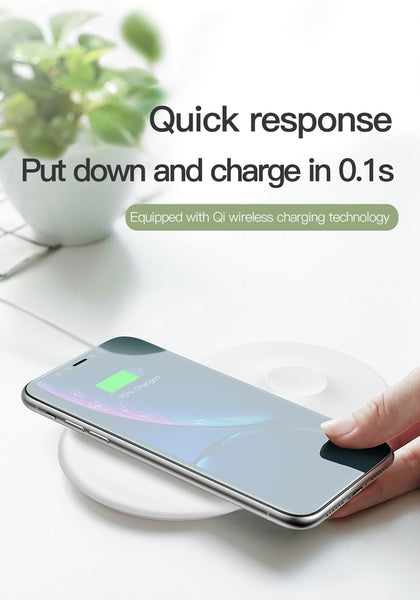 Baseus 2 in 1 Wireless Charger, Charging Pad