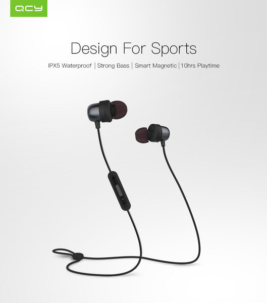 Bluetooth Earphones IPX5-Rated Sweatproof Wireless Earphone