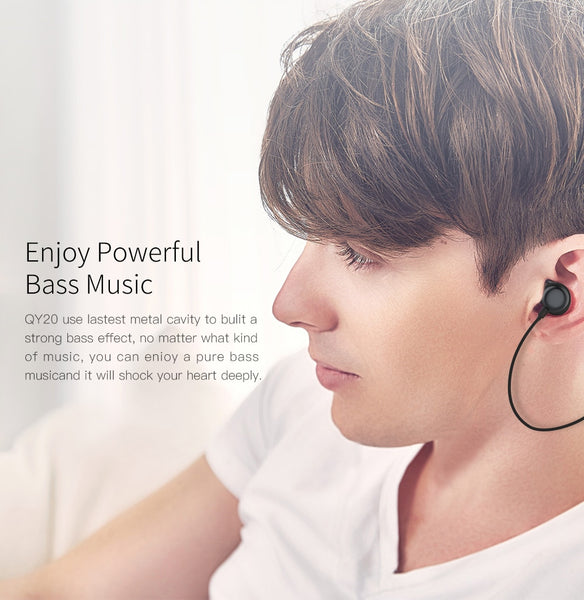 Bluetooth Earphones IPX5-Rated Sweatproof Wireless Earphone