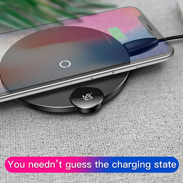 Baseus LED Digital Display Wireless Charger