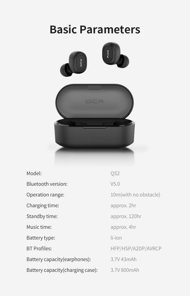 Mini Dual V5.0 Bluetooth Earphones True Wireless Headsets