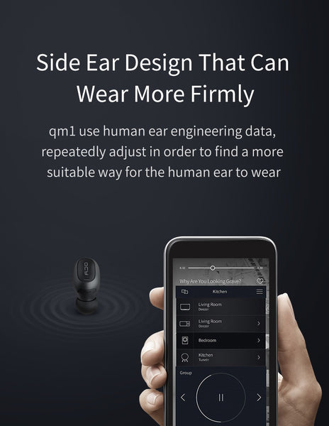 Mini Invisible Earphone Wireless business Sports headphone