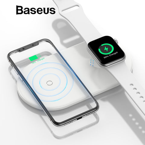 Baseus 2 in 1 Wireless Charger, Charging Pad