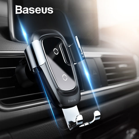 Wireless Car Charger , Air Vent Mount Gravity Car Holder