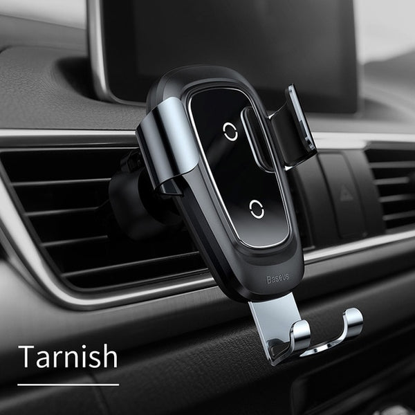 Wireless Car Charger , Air Vent Mount Gravity Car Holder