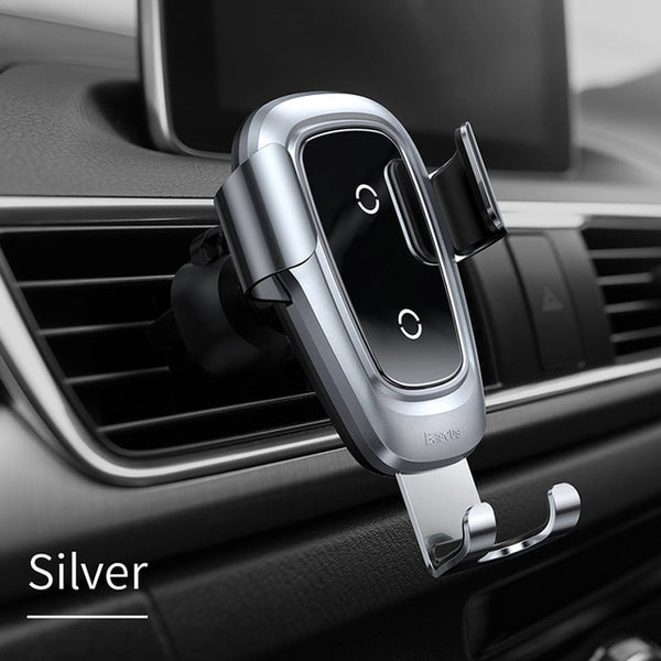 Wireless Car Charger , Air Vent Mount Gravity Car Holder